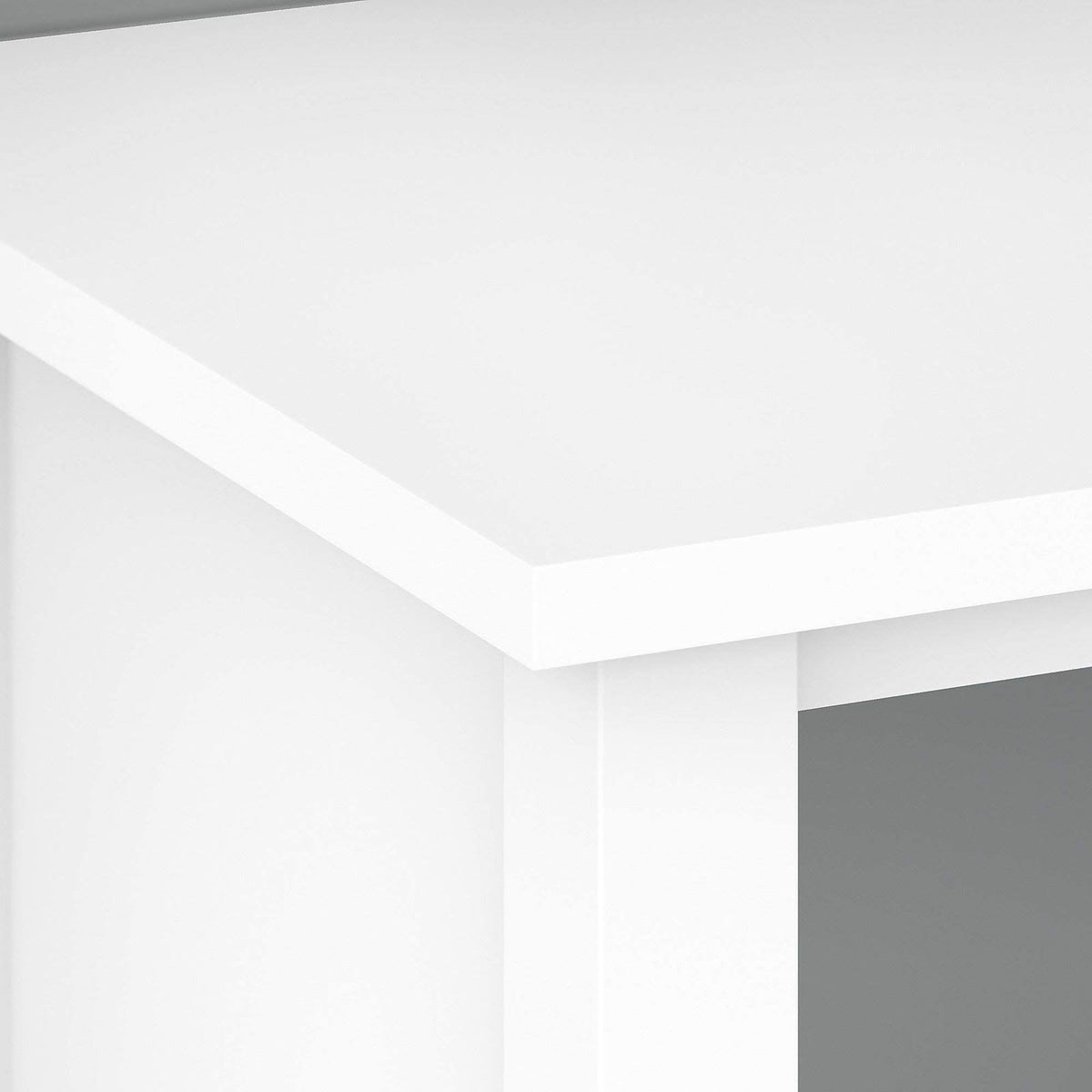 White 6 Cube Storage Bookcase F7910