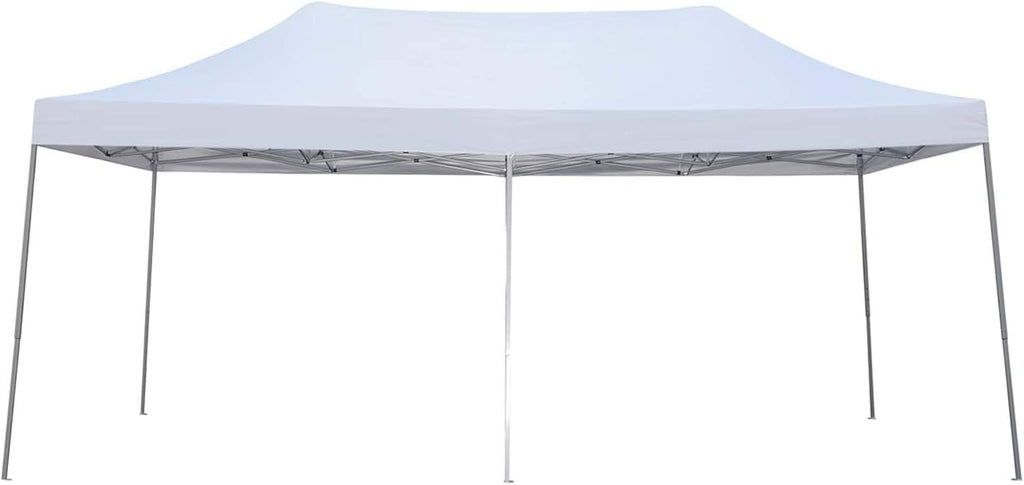 10x10FT Pink Portable Pop Up Canopy Tent with Carry Bag H8710