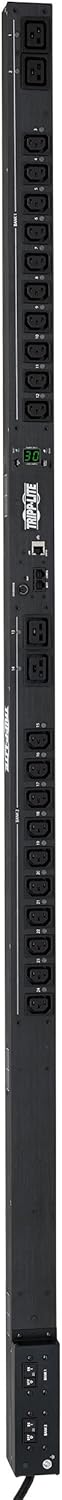 Metered PDU, 30A, 48 Outlets, 208/240V, 0U Vertical Rack-Mount Power Q11366