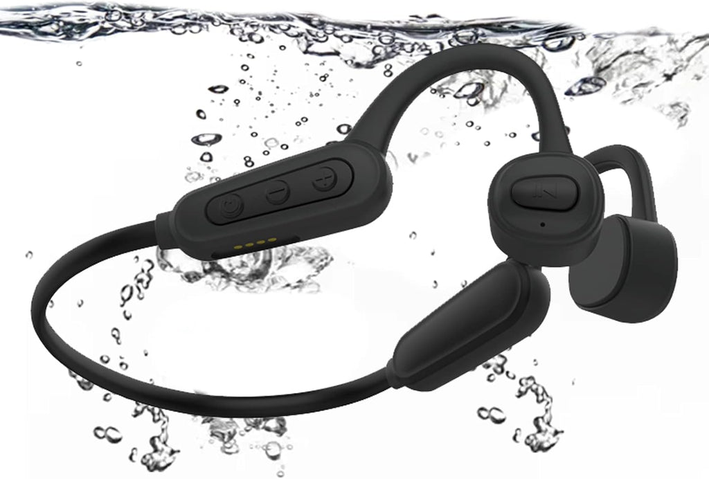Bone Conduction Swimming Headphones IPX8 Waterproof 16GB Mp3 Player Open Ear X28589