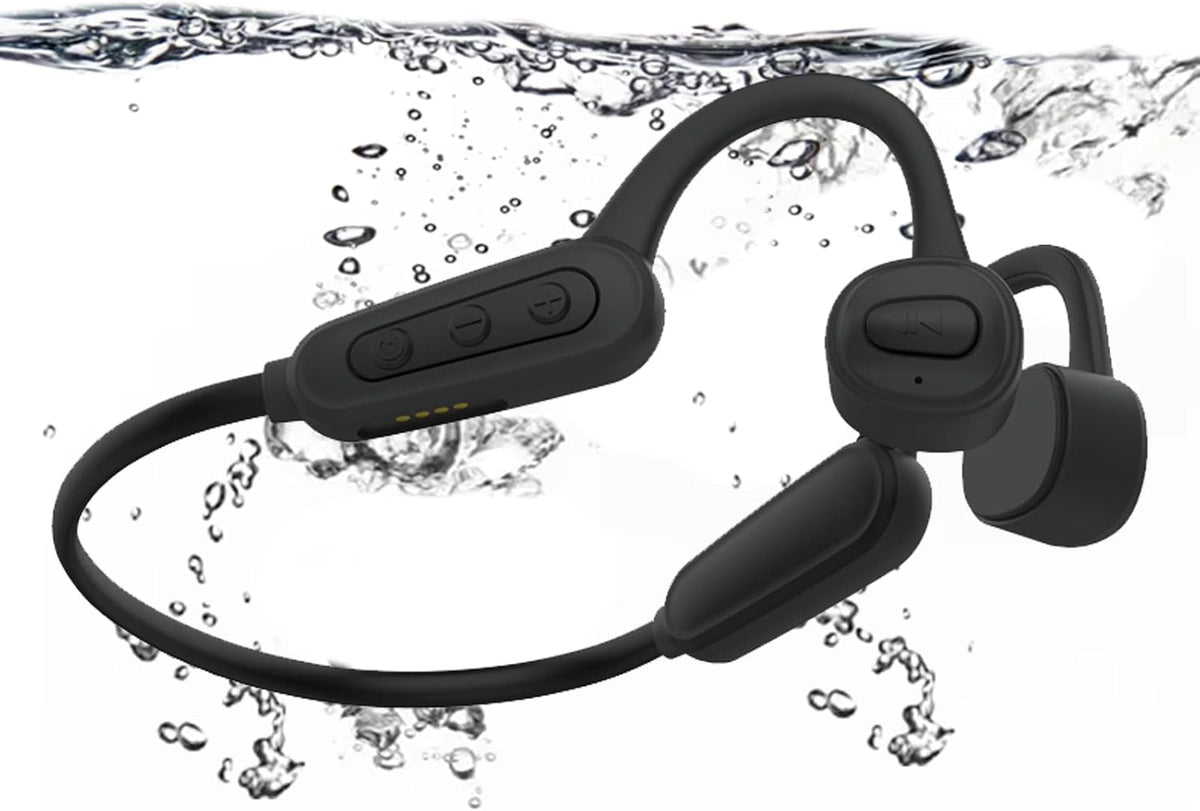 Bone Conduction Swimming Headphones IPX8 Waterproof 16GB Mp3 Player Open Ear X28589