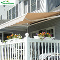 Retractable 12'x10' Beige Patio Awning N18678