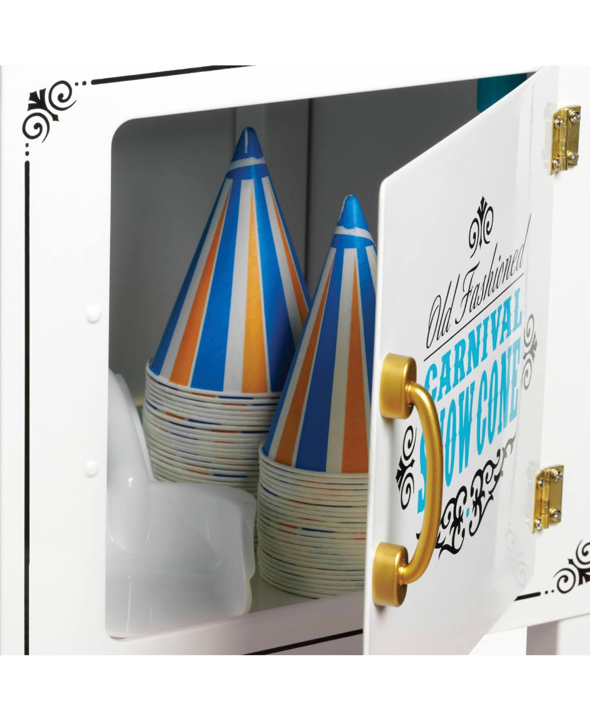 Old Fashioned Snow Cone Maker Cart Q3539