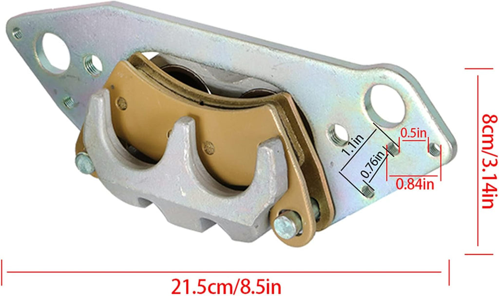 Front Left Right Brake Calipers with Pads V8030