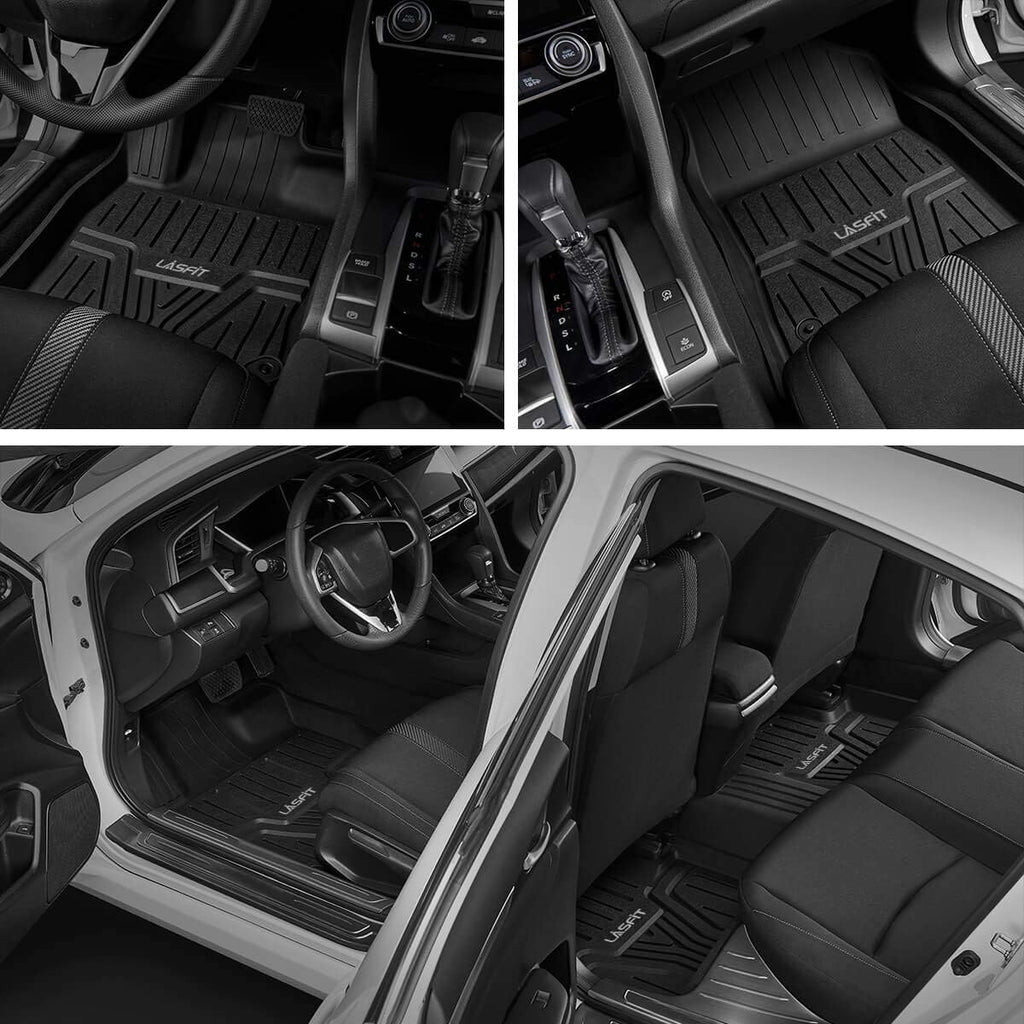 All Weather TPE Car Floor Liners 1st & 2nd Row O1703