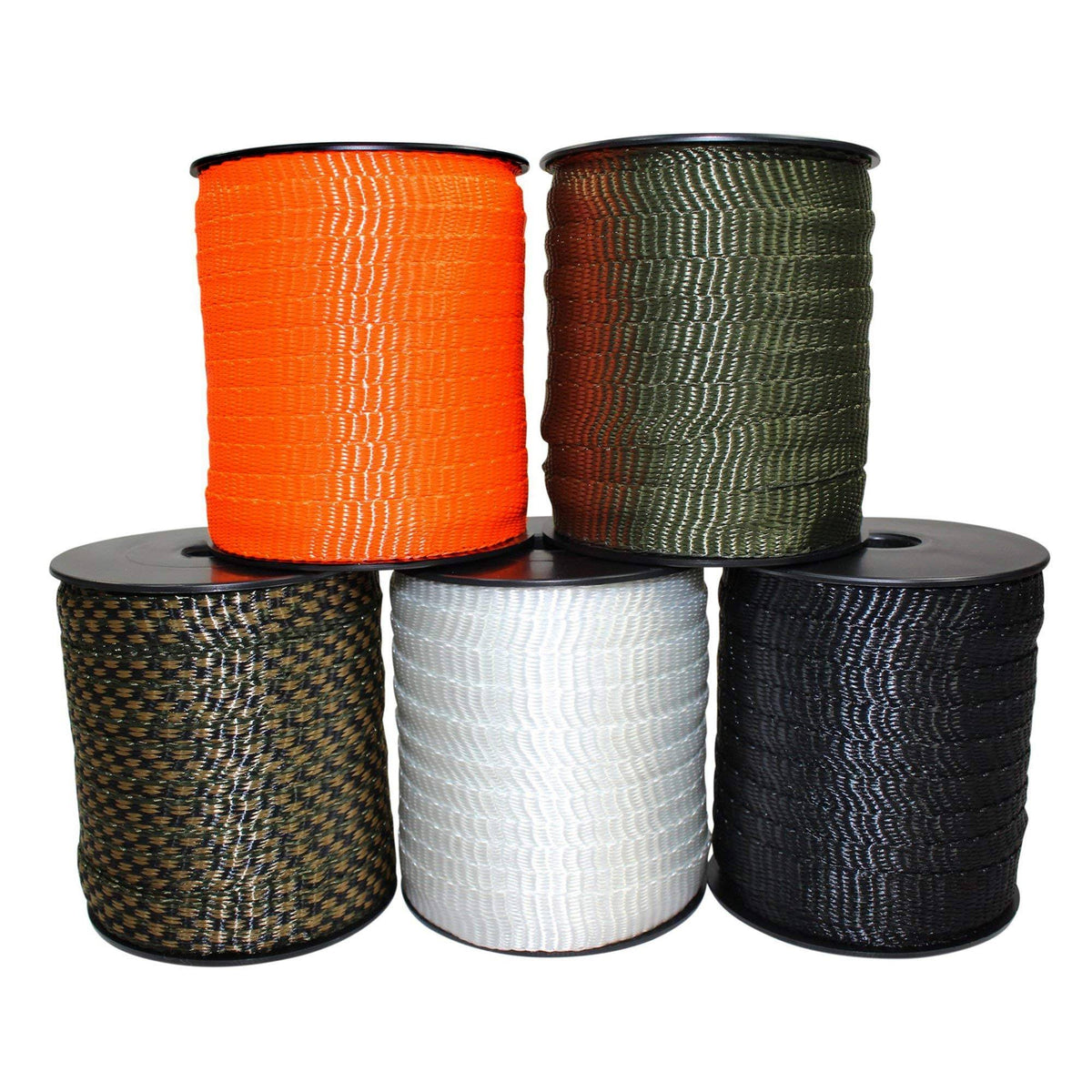 Polyester Flat Rope 5/8 x 3000ft Camo G983