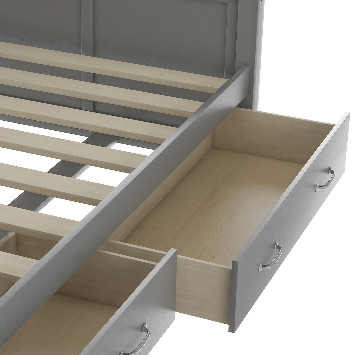 White Twin Size Daybed with 2 Drawers N28881