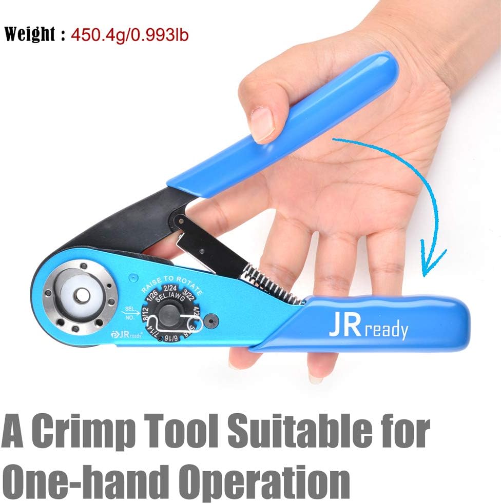 8 Indent Crimping Tool for 12-26 AWG Wire D677