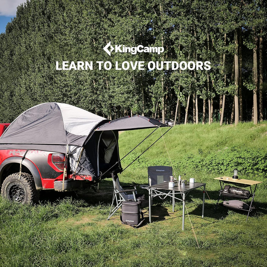 6.5 Foot 2 Person Truck Camping Tent with Sun Awning G2416