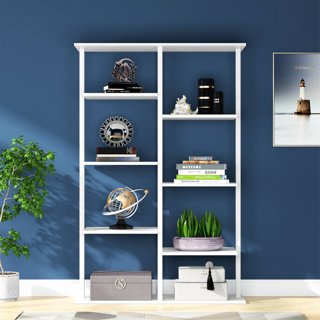 White 5-Tier Bookshelf W811798