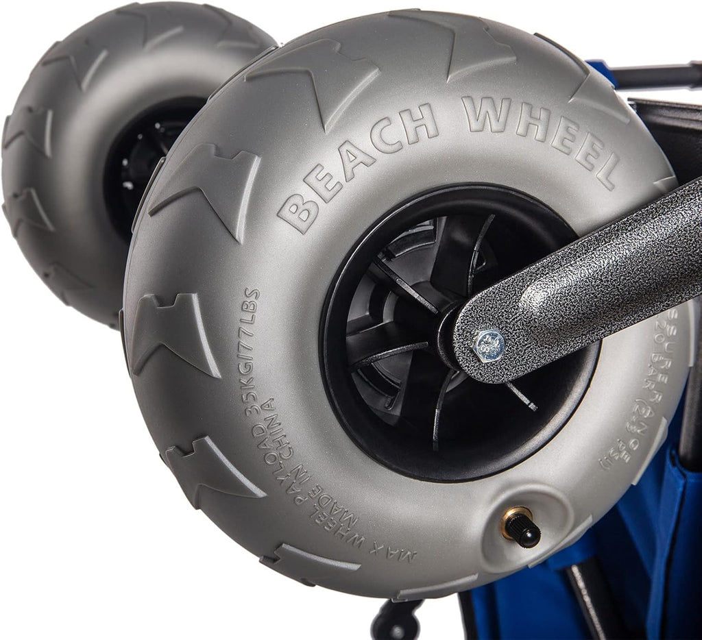 Heavy Duty Collapsible Beach Cart with Balloon Wheels Z923602
