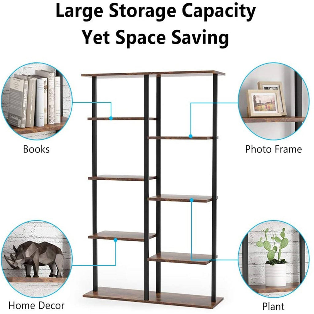 White 5-Tier Bookshelf W811798