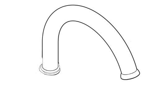 Chrome Roman Tub Spout Kit B588