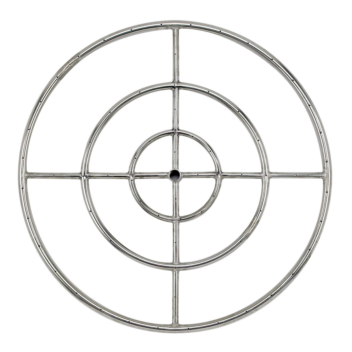 30 Triple-Ring Stainless Steel Fire Pit Ring Burner O2158