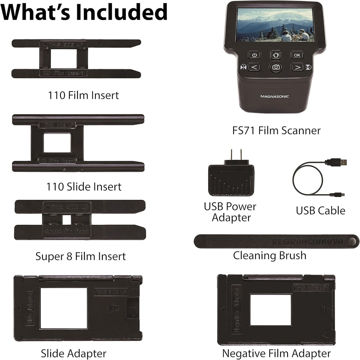 22MP Film Scanner with 5 Display & HDMI M326