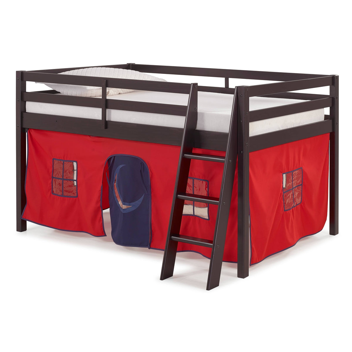 White Gray Camo Twin Junior Loft H82286