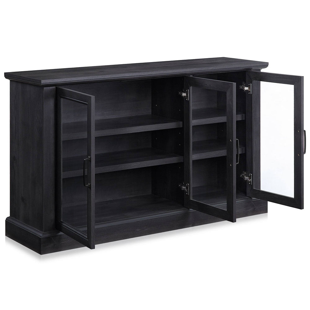 Rustic Grey Wood Sideboard Buffet Cabinet G583384