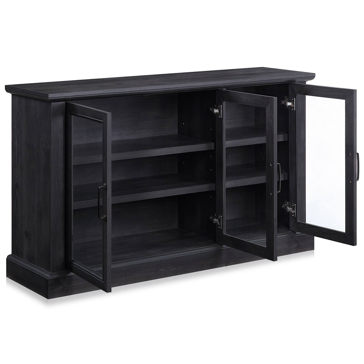 Rustic Grey Wood Sideboard Buffet Cabinet G583384