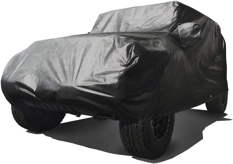Heavy Duty All Weather Black Car Cover L381551