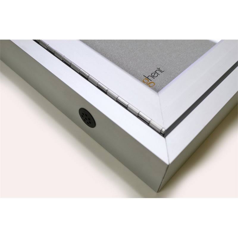 2 Door Enclosed Vinyl Bulletin Board Q620091
