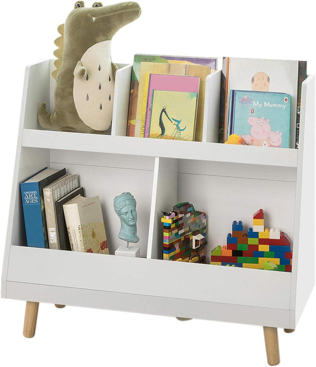 White Kids Bookcase Q742747