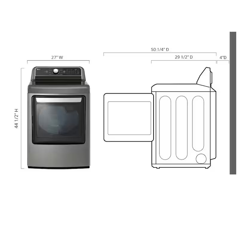 7.3 Cu. Ft. Vented Smart Electric Dryer R953460