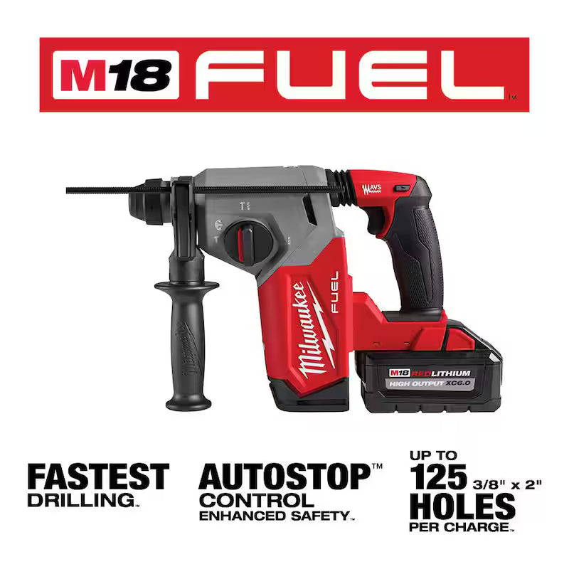 18-Volt Lithium-Ion Brushless Cordless SDS-Plus Rotary Hammer Kit U256