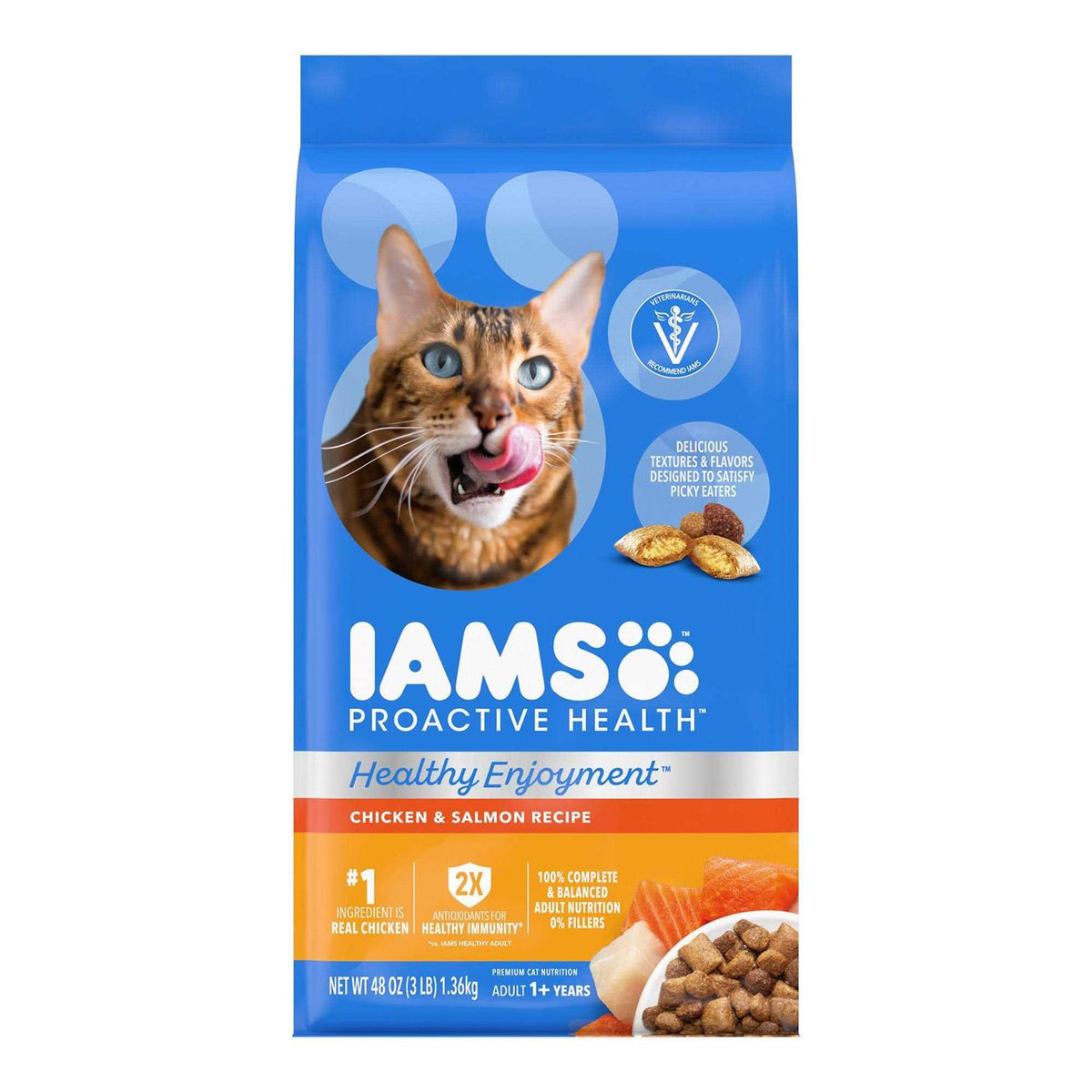 Chicken & Beef Dry Cat Food X396