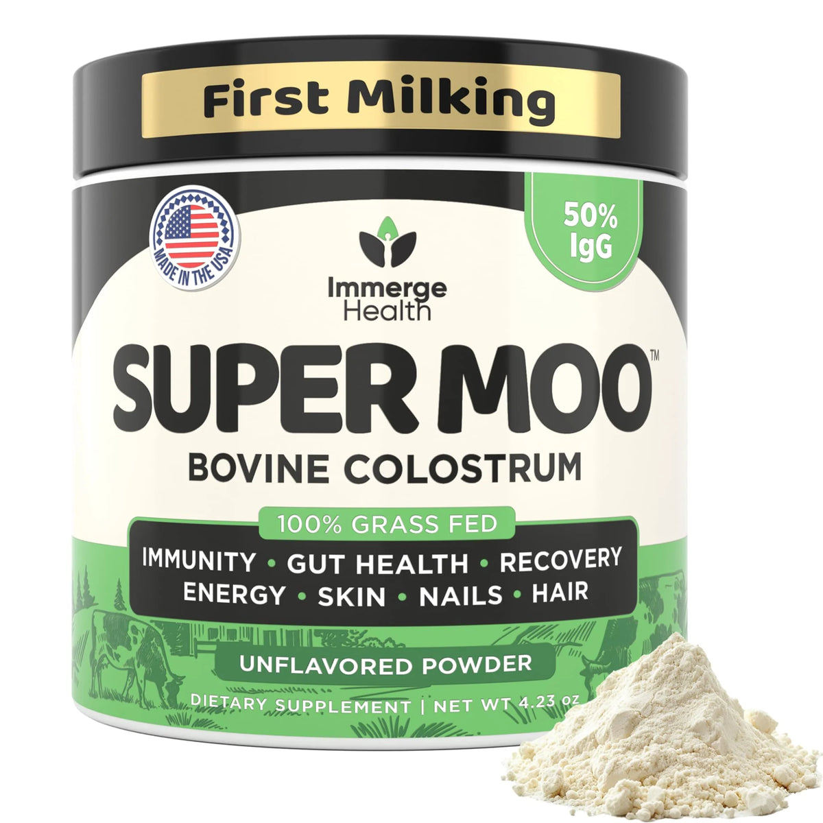 Grass Fed Bovine Colostrum Powder H513200