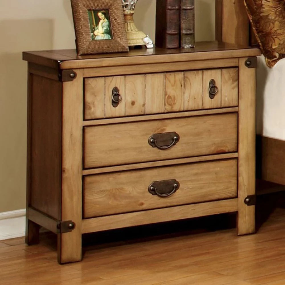 Weathered Elm Night Stand R290385