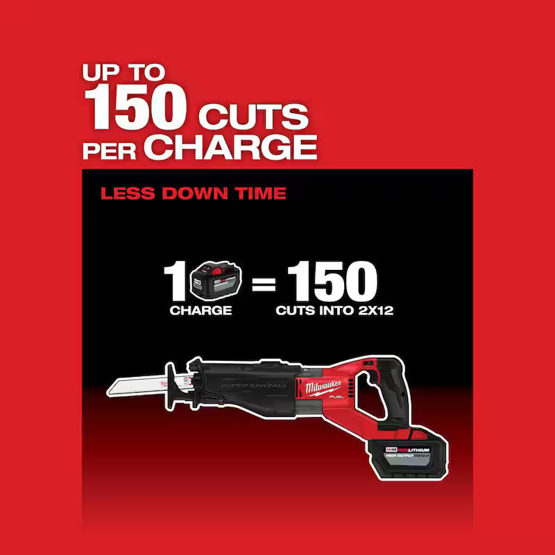 18V Lithium-Ion Brushless Cordless Reciprocating Saw & 12.0Ah Battery K4985