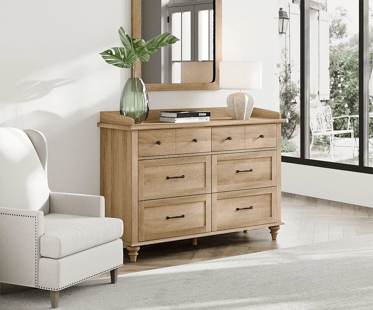 Wood Kids Dresser with 6 Drawers P126955