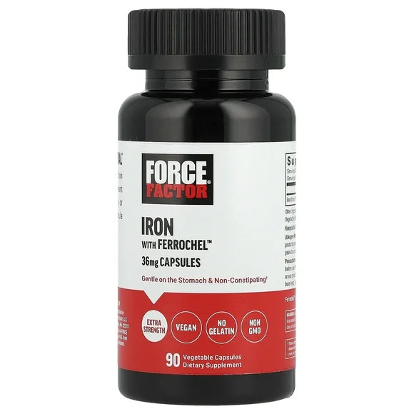 Iron 36 mg 90 Vegetable Capsules T3114
