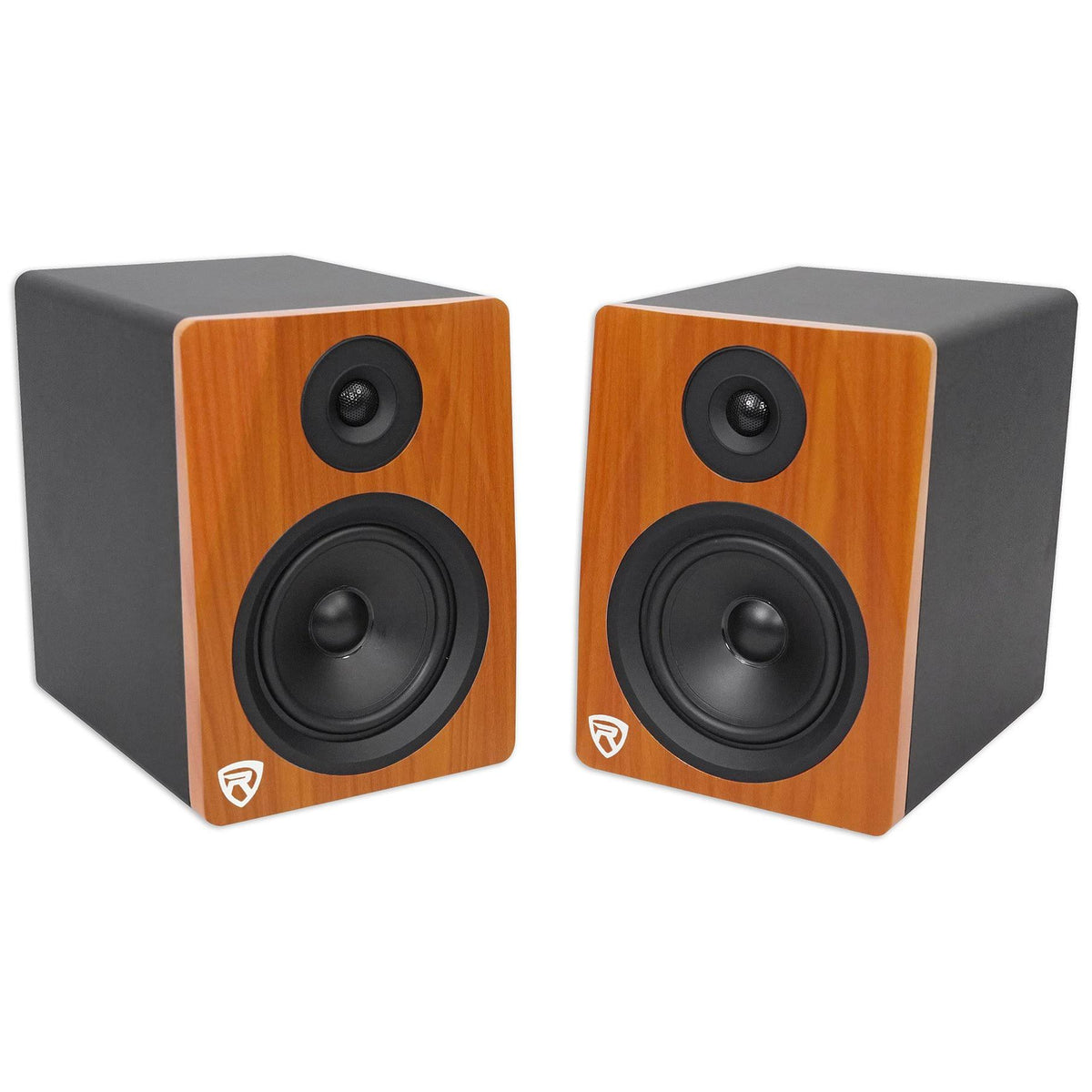 6.5" 2-Way 350W Powered Studio Monitor Speakers Pair M41896