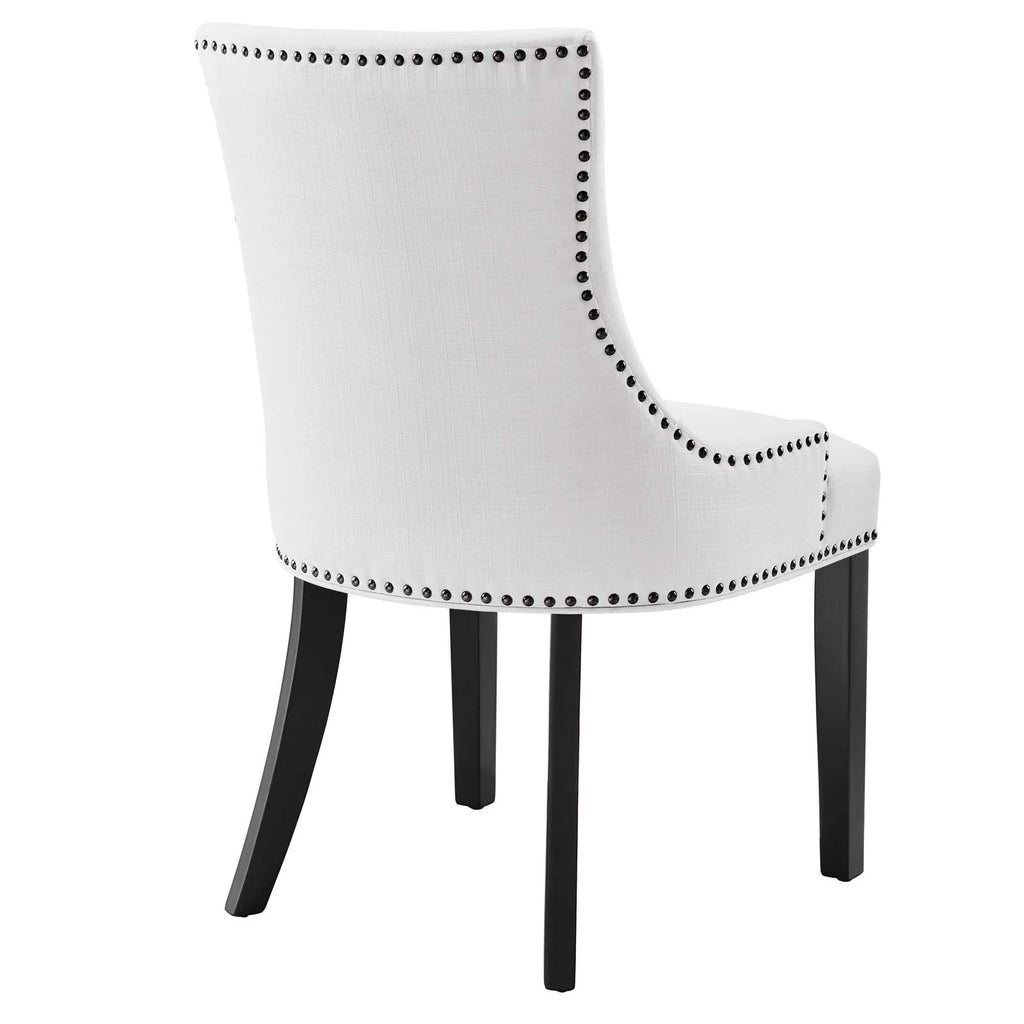 White Fabric Dining Chair Z252955