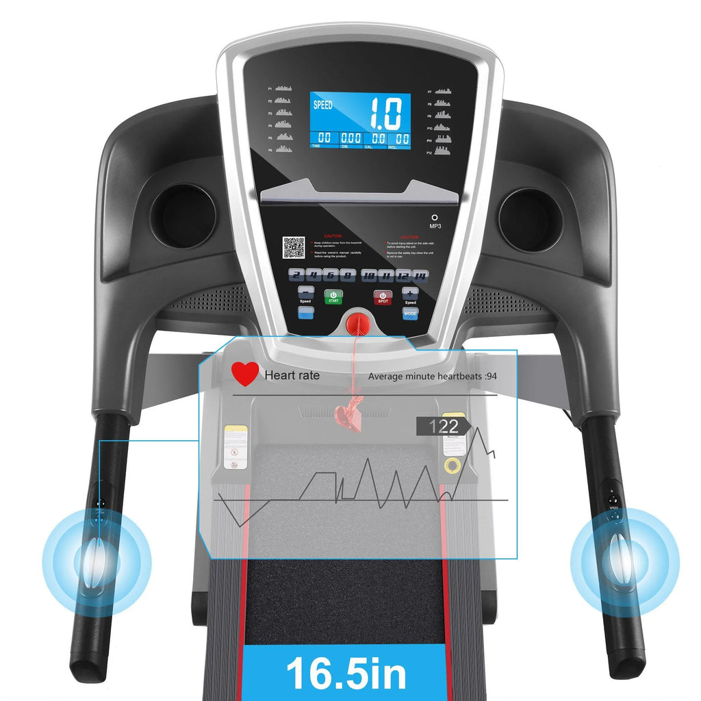 3HP Incline Treadmill with 15 Level Auto Incline Q446099
