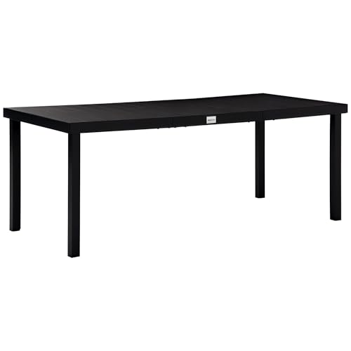 75" x 35" Aluminum Outdoor Dining Table for 8 I511423