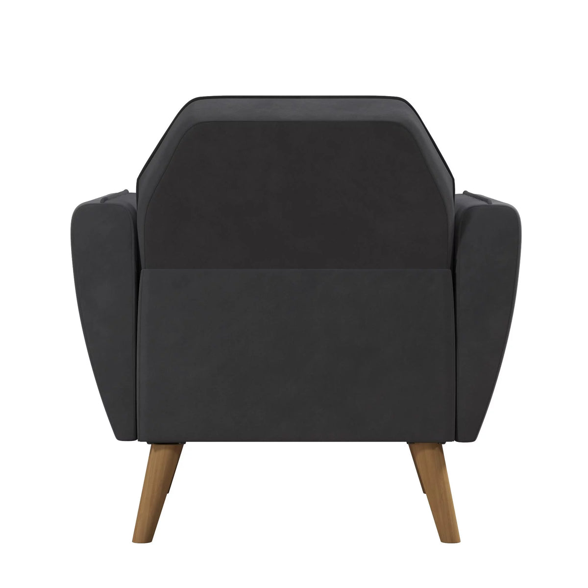 Gray Velvet Accent Chair S351