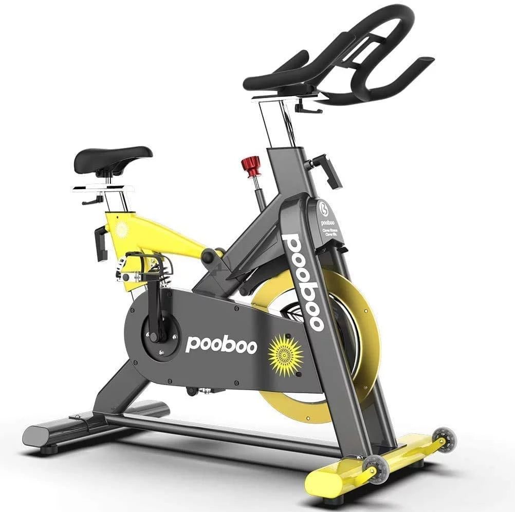 Magnetic Exercise Bike Stationary 55lbs Flywheel D928