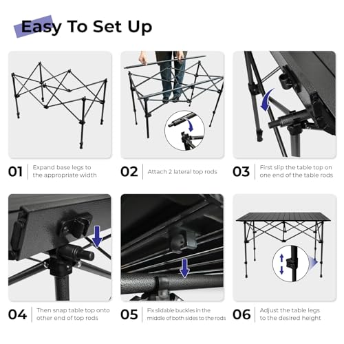 Folding Camping Table with Carry Bag F3696