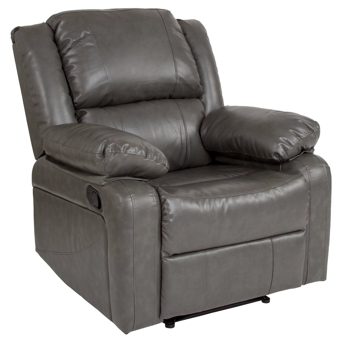 Gray LeatherSoft Recliner J22676