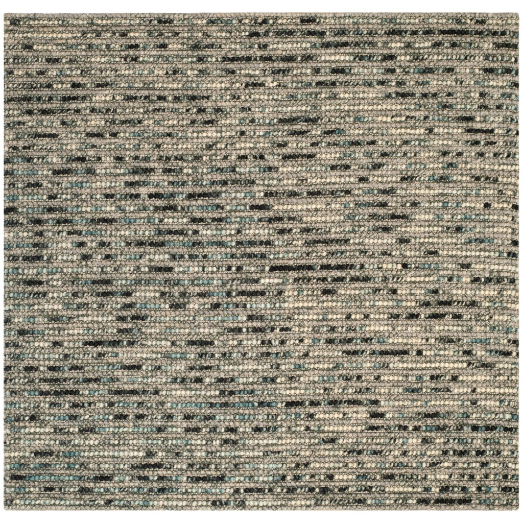 Grey Multi Braided Striped Area Rug 4' x 6' G5290