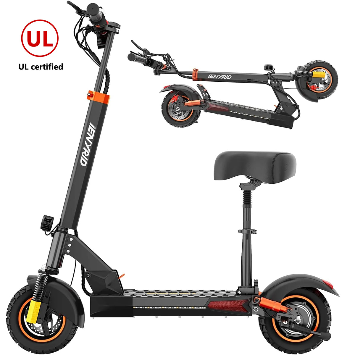 Foldable Electric Scooter with Seat U610