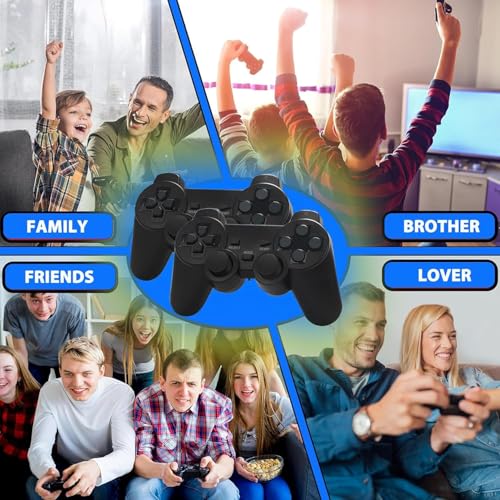 Wireless Retro Game Console Stick with 20000+ Games, 4K HDMI, 2 Controllers B53273