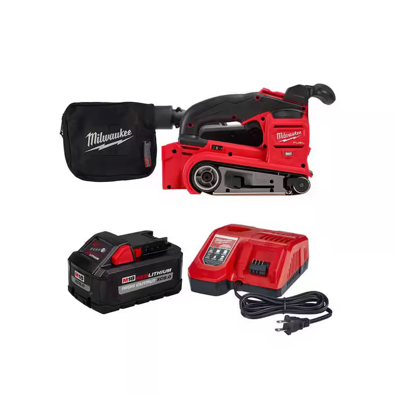 18-Volt Cordless Belt Sander with Starter Kit C166