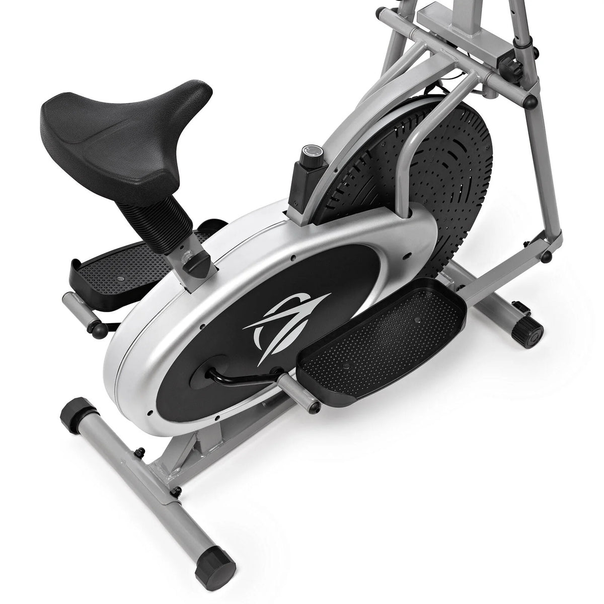 Black 2 in 1 Elliptical Stationary Bike T16107