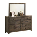 9 Drawer Dresser with Optional Mirror I6016
