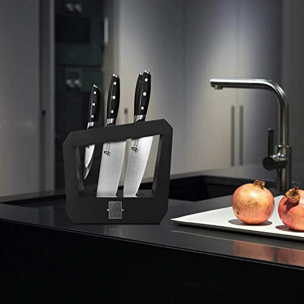 7 Piece Kitchen Knife Set with Wooden Block X699