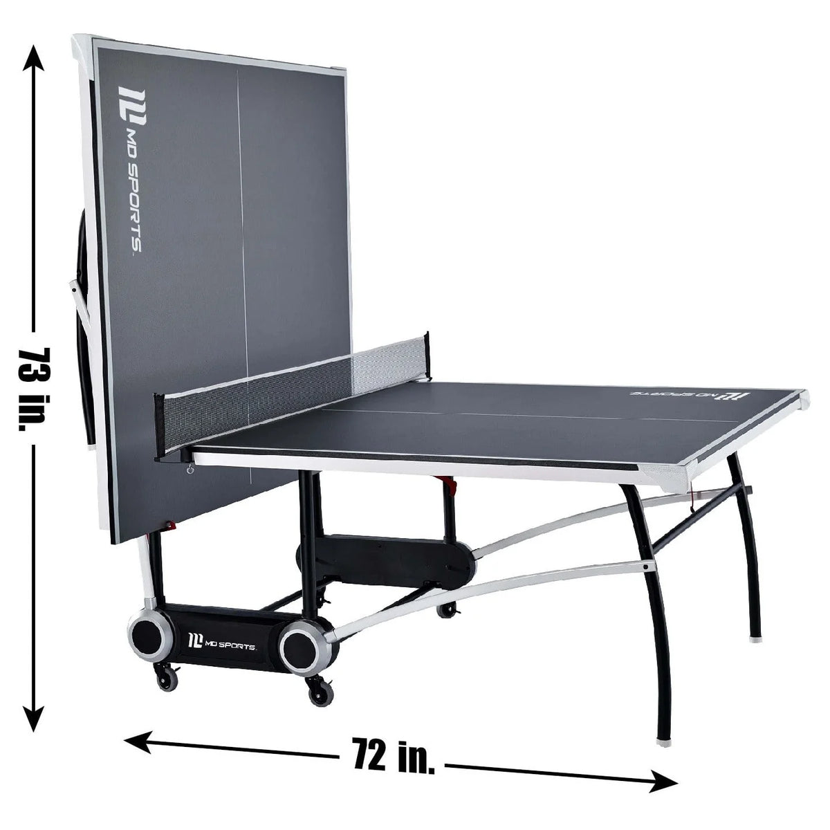 Official Size 15mm 2-Piece Indoor Table Tennis R37396