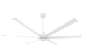 White 84 Ceiling Fan H3391